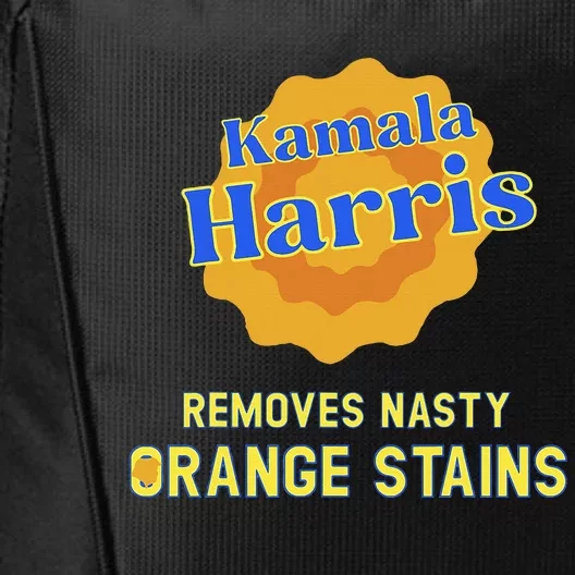 Kamala Harris Removes Nasty Orange Stains City Backpack