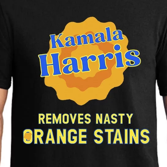 Kamala Harris Removes Nasty Orange Stains Pajama Set