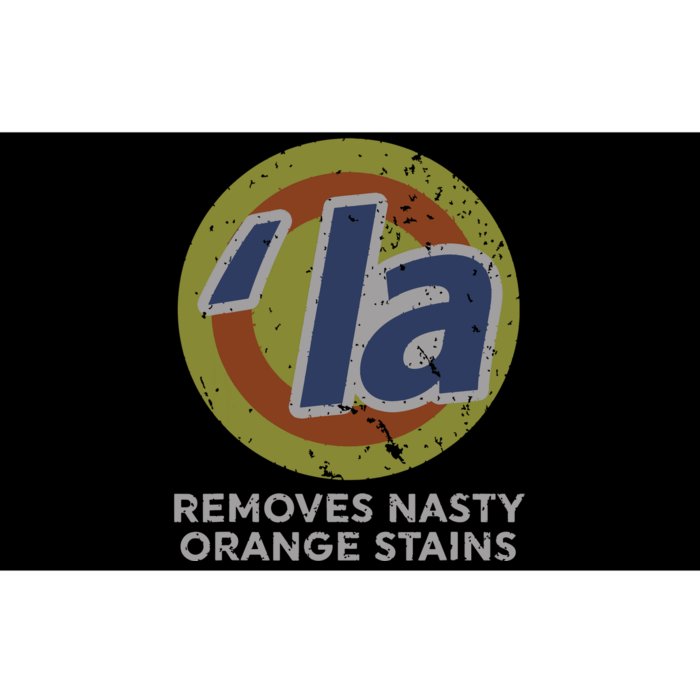 Kamala Harris Removes Nasty Orange Stains Vintage Retro Bumper Sticker