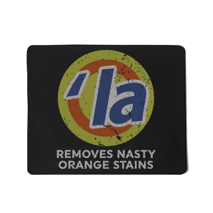 Kamala Harris Removes Nasty Orange Stains Vintage Retro Mousepad