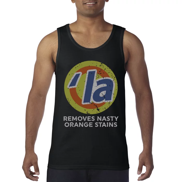 Kamala Harris Removes Nasty Orange Stains Vintage Retro Tank Top