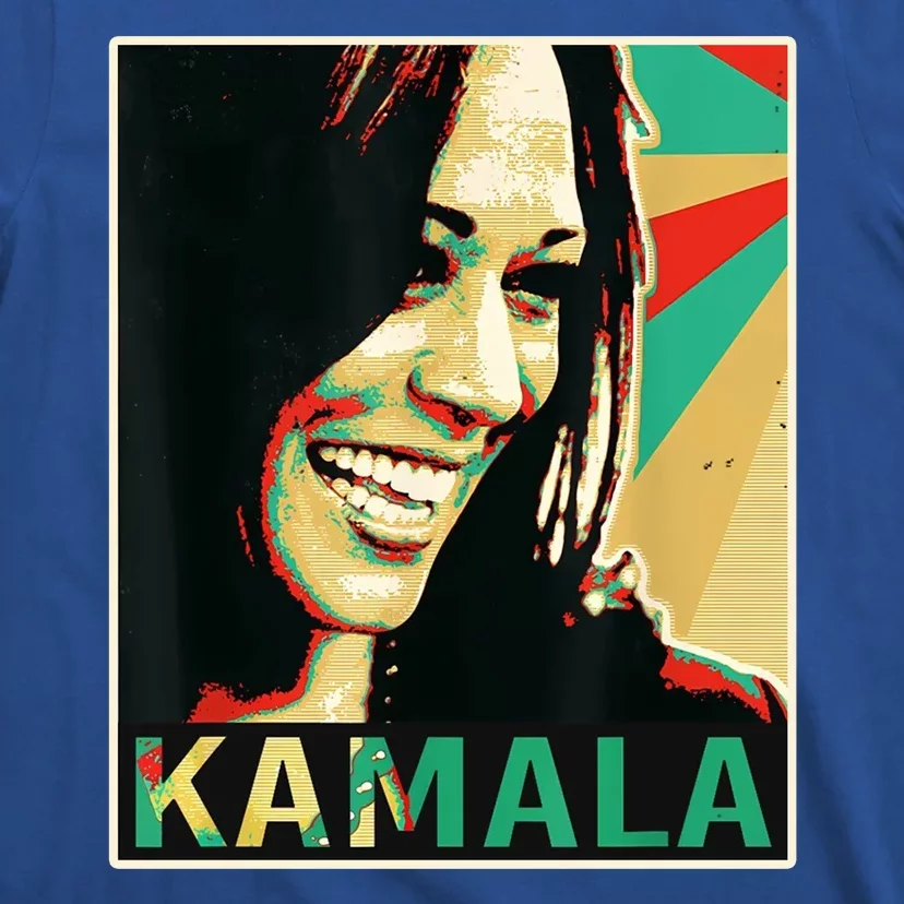 Kamala Harris Retro Portrait T-Shirt