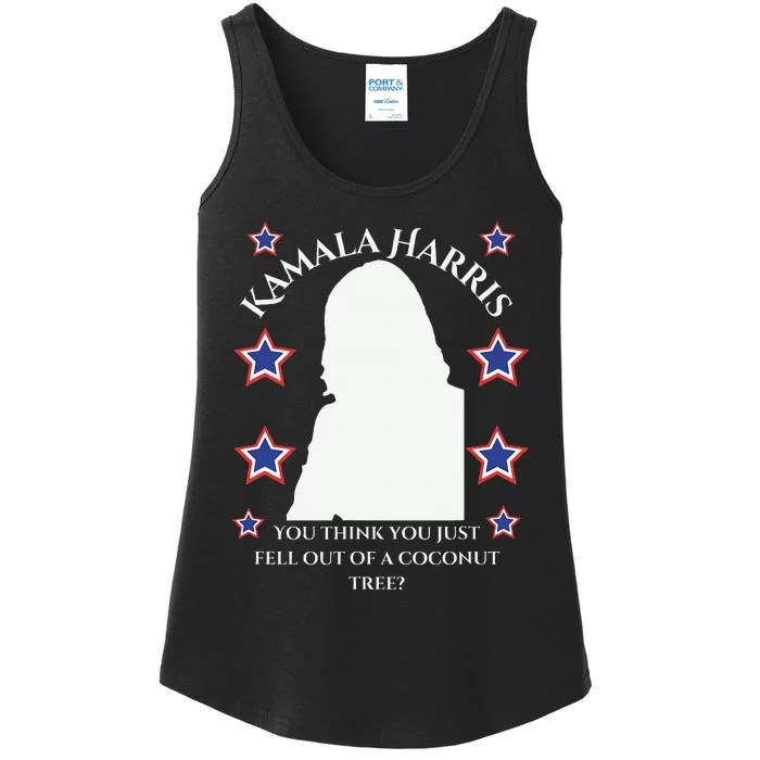 Kamala Harris Runs For First Lady President Usa Support Ladies Essential Tank