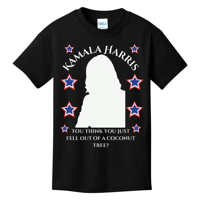 Kamala Harris Runs For First Lady President Usa Support Kids T-Shirt