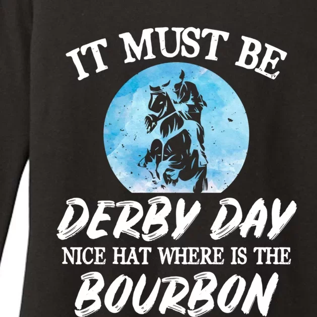 Kentucky Horse Racing Mint Juleps Funny Derby Day Gift Womens CVC Long Sleeve Shirt