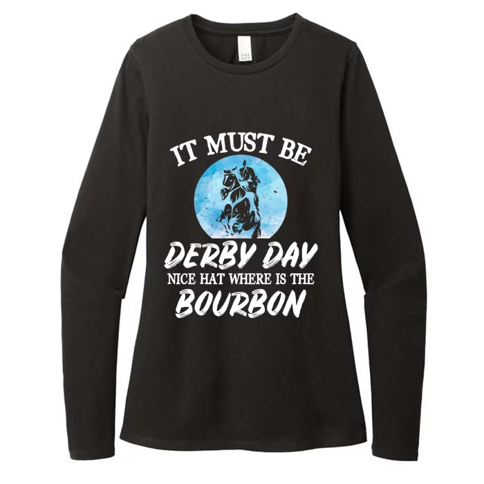 Kentucky Horse Racing Mint Juleps Funny Derby Day Gift Womens CVC Long Sleeve Shirt