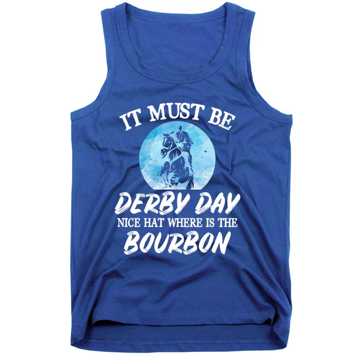 Kentucky Horse Racing Mint Juleps Funny Derby Day Gift Tank Top