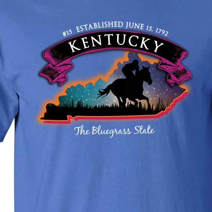 Kentucky Horse Racing Souvenir Great Gift Tall T-Shirt