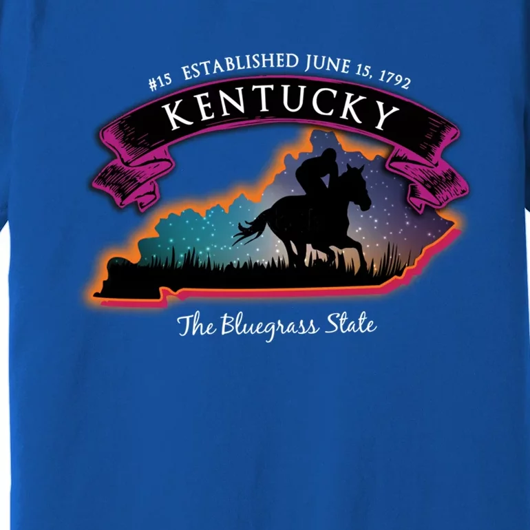 Kentucky Horse Racing Souvenir Great Gift Premium T-Shirt