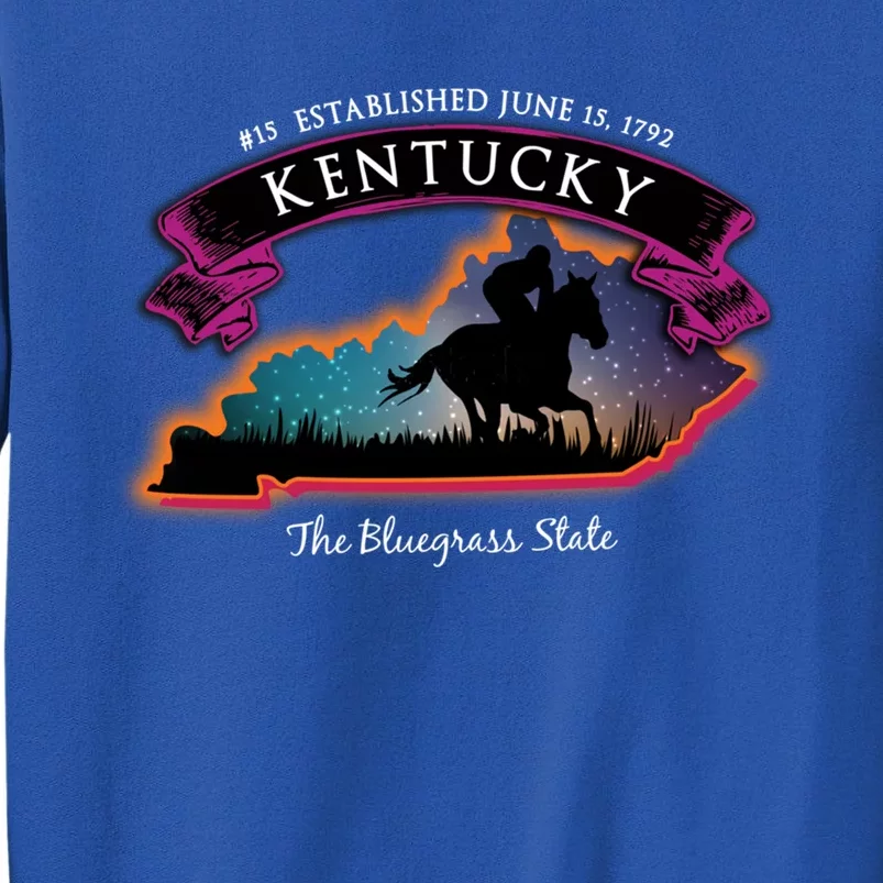 Kentucky Horse Racing Souvenir Great Gift Tall Sweatshirt