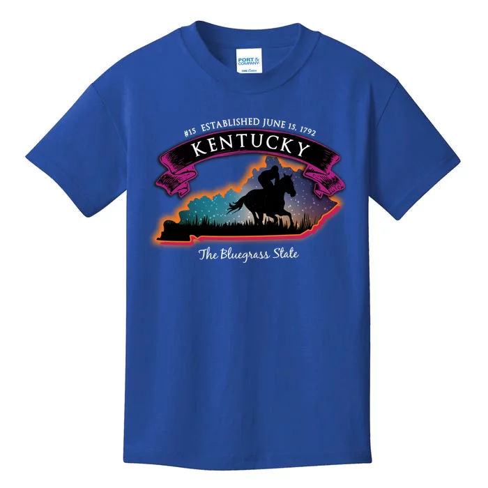 Kentucky Horse Racing Souvenir Great Gift Kids T-Shirt