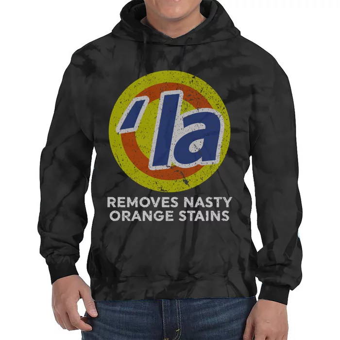 Kamala Harris Removes Nasty Orange Stains Vintage Retro Tie Dye Hoodie