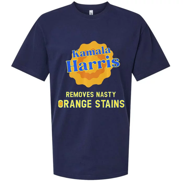 Kamala Harris Removes Nasty Orange Stains Sueded Cloud Jersey T-Shirt