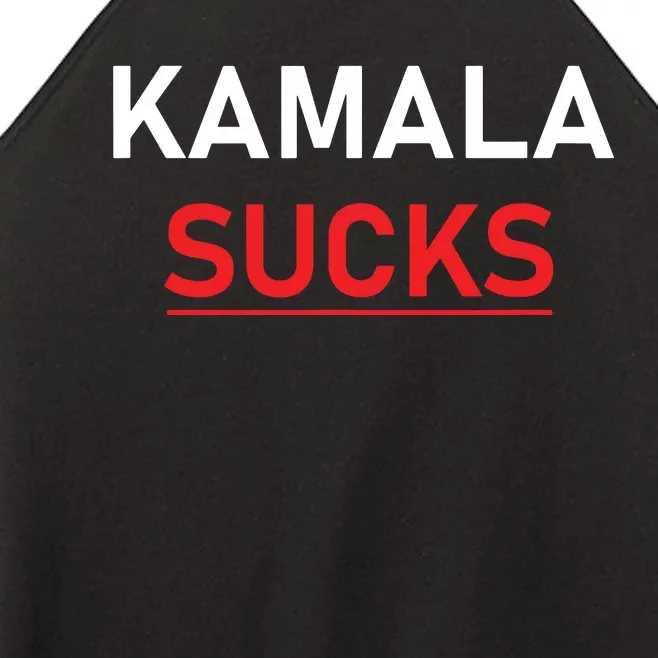 Kamala Harris Sucks Women’s Perfect Tri Rocker Tank