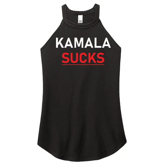 Kamala Harris Sucks Women’s Perfect Tri Rocker Tank