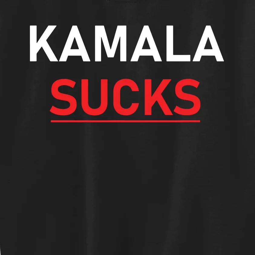 Kamala Harris Sucks Kids Sweatshirt