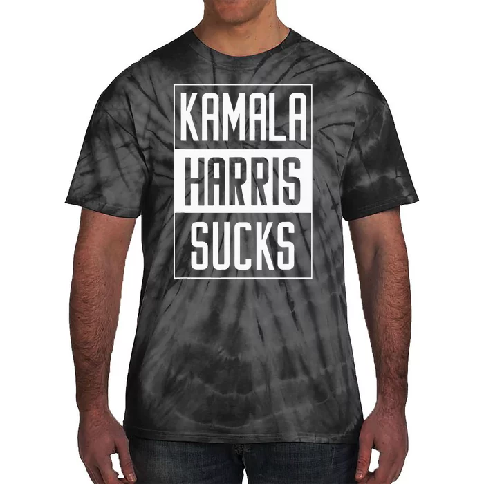 Kamala Harris Sucks Tie-Dye T-Shirt