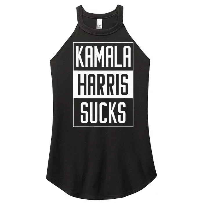 Kamala Harris Sucks Women’s Perfect Tri Rocker Tank