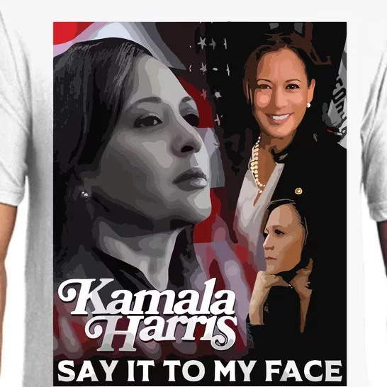 Kamala Harris Say It To My Face Pajama Set