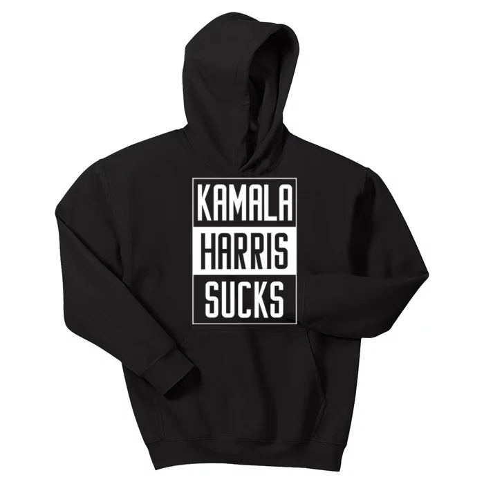 Kamala Harris Sucks Kids Hoodie