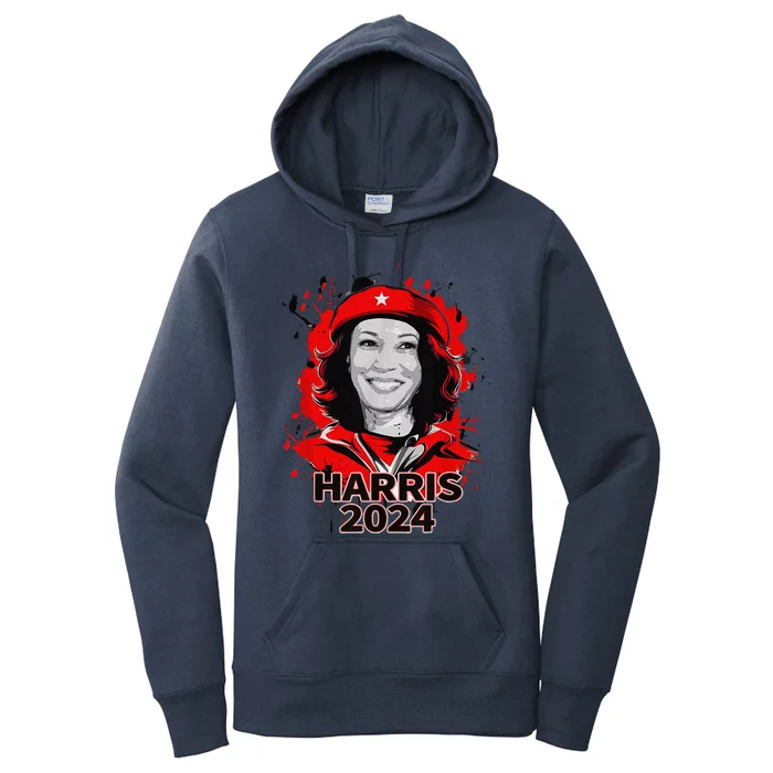 Kamala Harris Saves Democracy In 2024 For President Campaign Women's Pullover Hoodie