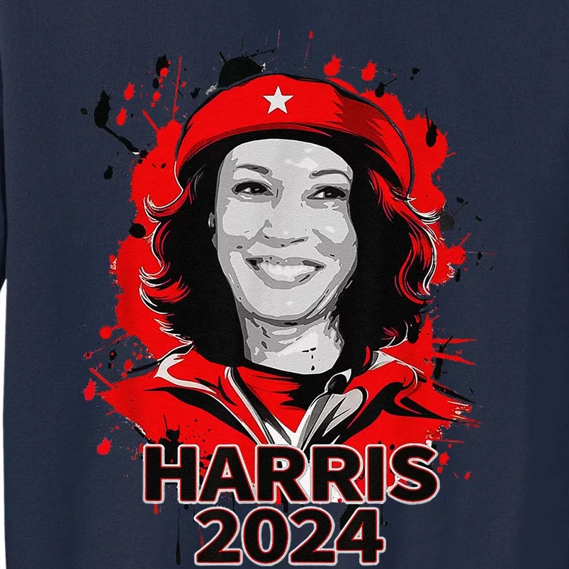 Kamala Harris Saves Democracy In 2024 For President Campaign Tall Sweatshirt