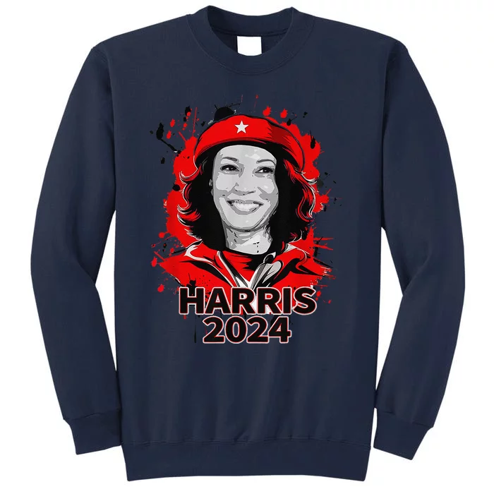 Kamala Harris Saves Democracy In 2024 For President Campaign Tall Sweatshirt