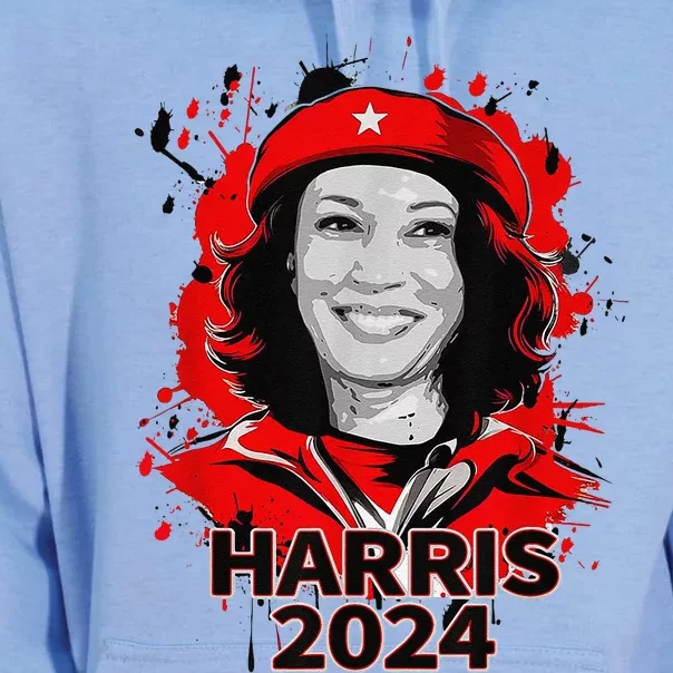 Kamala Harris Saves Democracy In 2024 For President Campaign Unisex Surf Hoodie