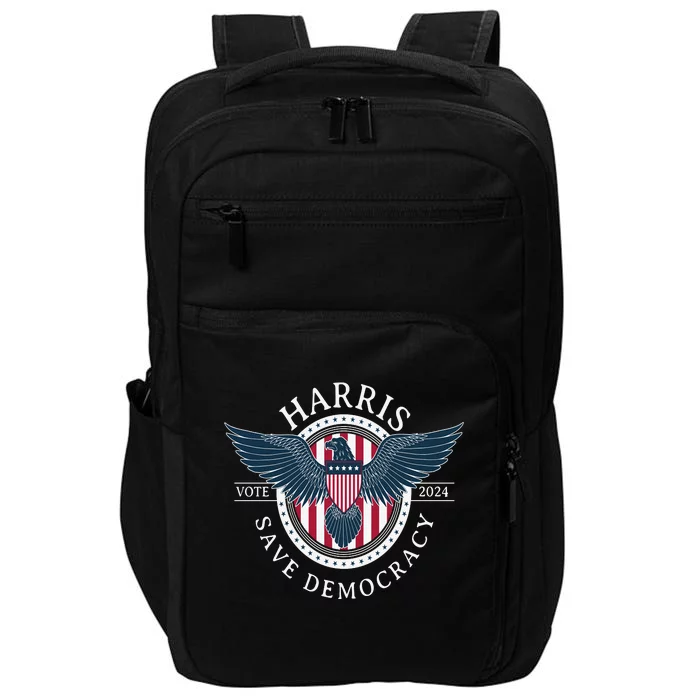 Kamala Harris Save Democracy Vote 2024 Impact Tech Backpack