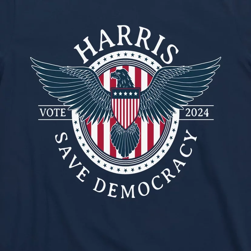 Kamala Harris Save Democracy Vote 2024 T-Shirt