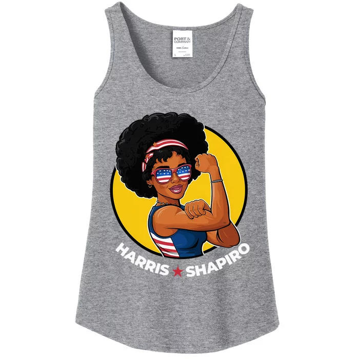 Kamala Harris Shapiro 2024 Ladies Essential Tank