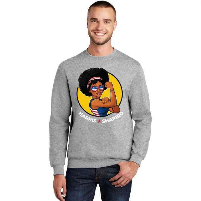 Kamala Harris Shapiro 2024 Tall Sweatshirt