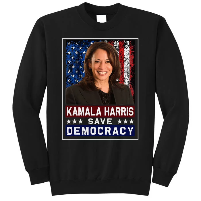 Kamala Harris Save Democracy Sweatshirt