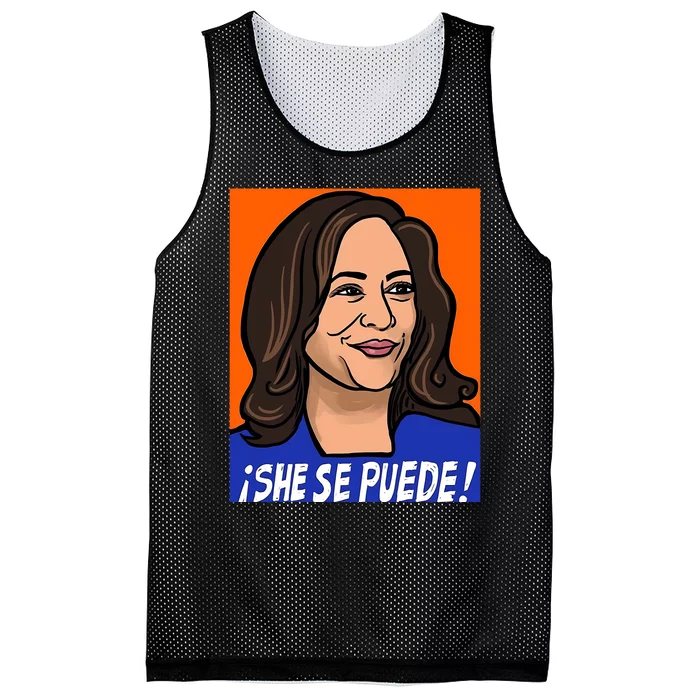 Kamala Harris She Se Puede Mesh Reversible Basketball Jersey Tank