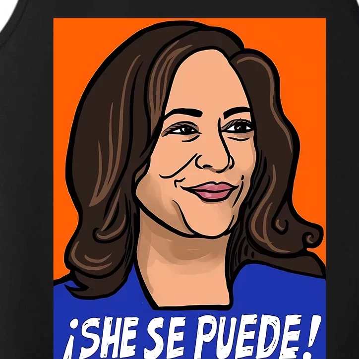 Kamala Harris She Se Puede Performance Tank