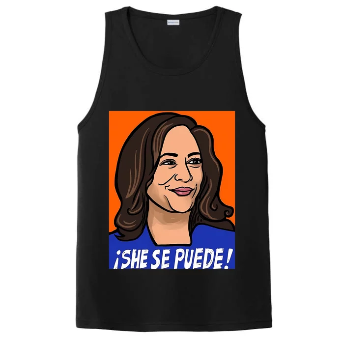 Kamala Harris She Se Puede Performance Tank