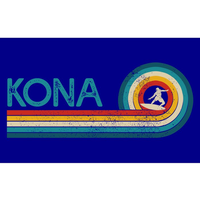 Kona Hawaii Surf Vintage Beach Surfer Surfing Gift Bumper Sticker