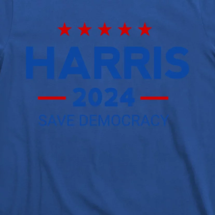 Kamala Harris Save Democracy 2024 For President Campaign Gift T-Shirt