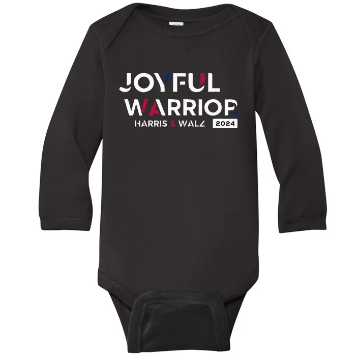 Kamala Harris & Tim Walz Waltz 2024 Baby Long Sleeve Bodysuit