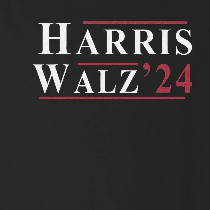 Kamala Harris Tim Walz 2024 Democrat Elections Toddler Long Sleeve Shirt