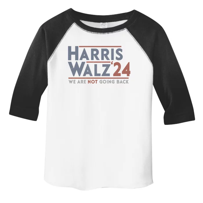 Kamala Harris Tim Walz Waltz 2024 Vote Harris Waltz 2024 Gift Toddler Fine Jersey T-Shirt