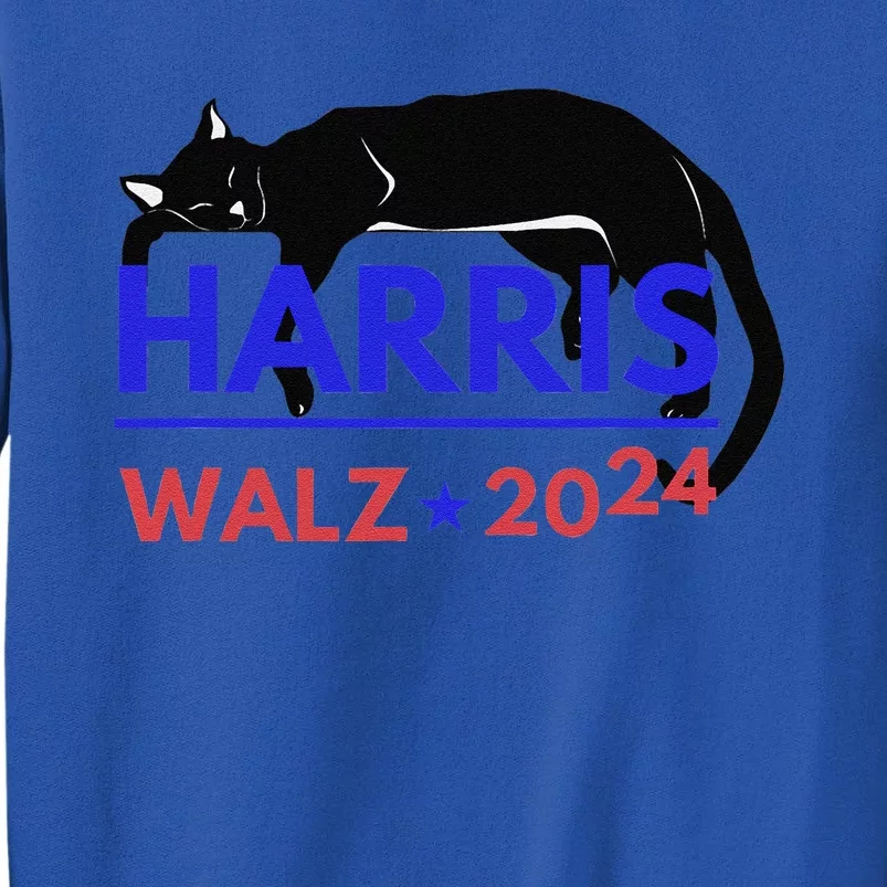 Kamala Harris Tim Walz Harris Waltz 2024 Harris Cat Sweatshirt