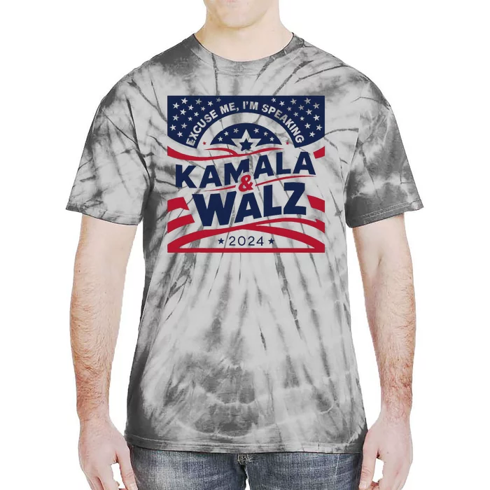 Kamala Harris Tim Walz 2024 Tie-Dye T-Shirt