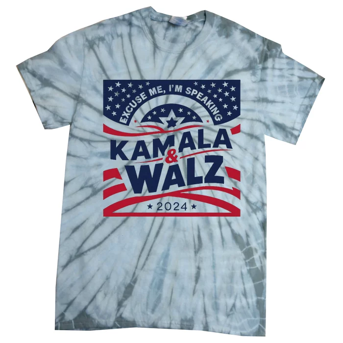 Kamala Harris Tim Walz 2024 Tie-Dye T-Shirt