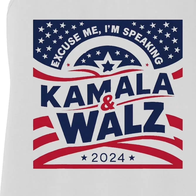 Kamala Harris Tim Walz 2024 Women's Racerback Tank