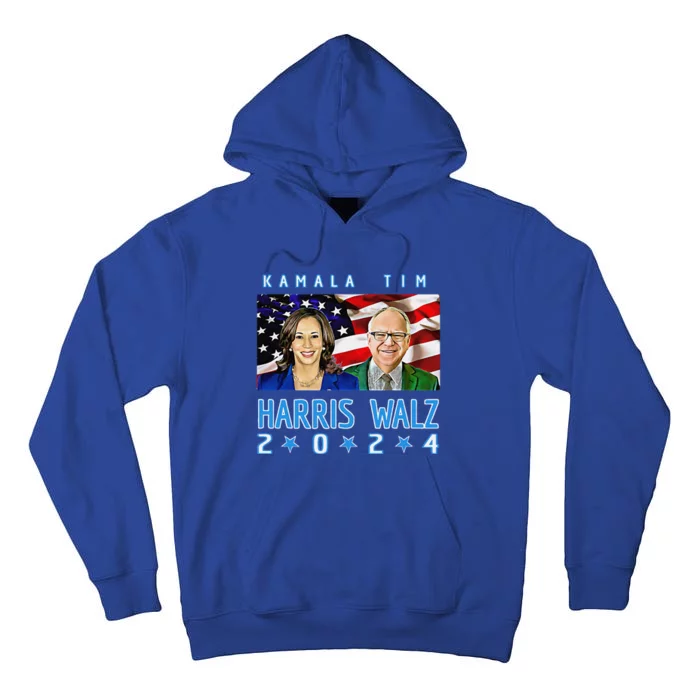 Kamala Harris Tim Walz The 2024 Democratic Party Nov 5 Win Tall Hoodie