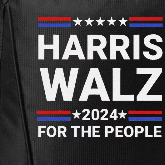 Kamala Harris Tim Walz Waltz City Backpack