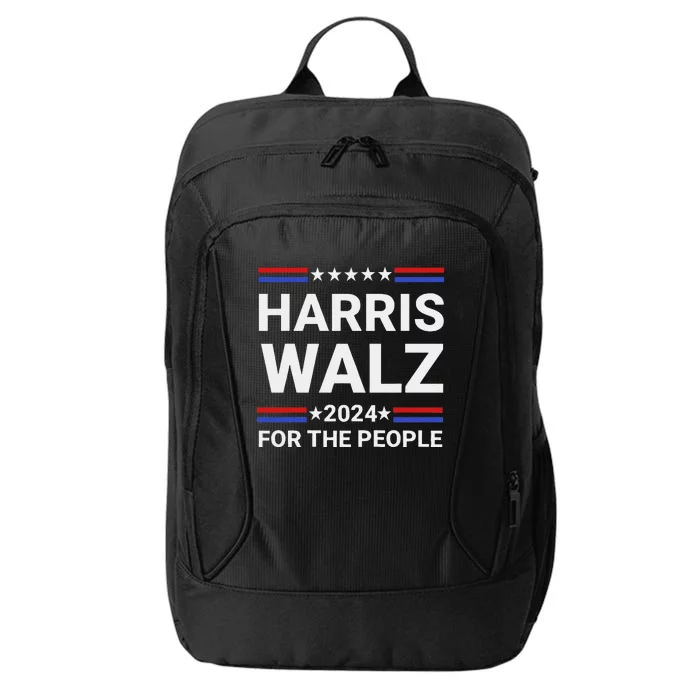 Kamala Harris Tim Walz Waltz City Backpack