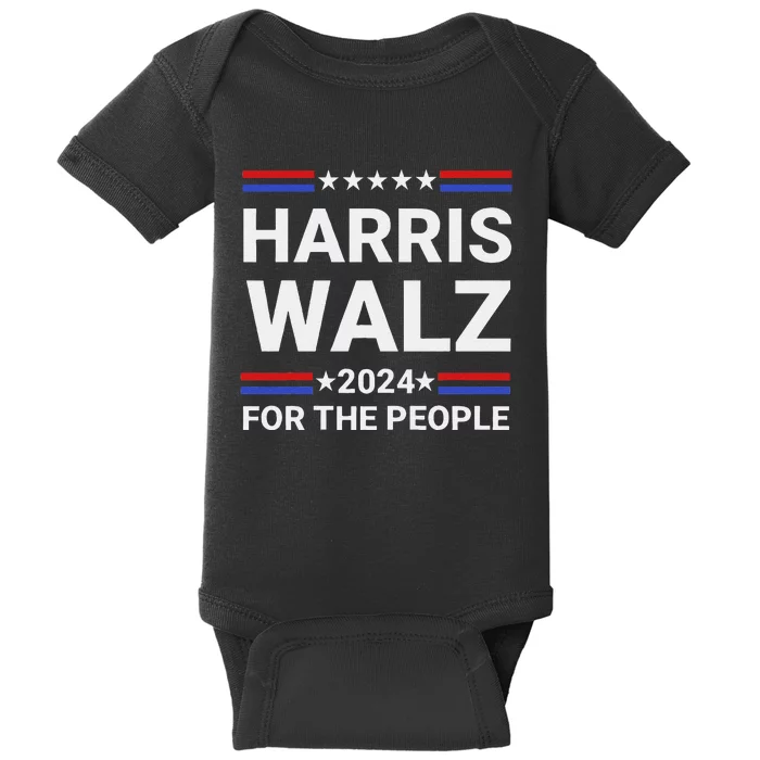 Kamala Harris Tim Walz Waltz Baby Bodysuit