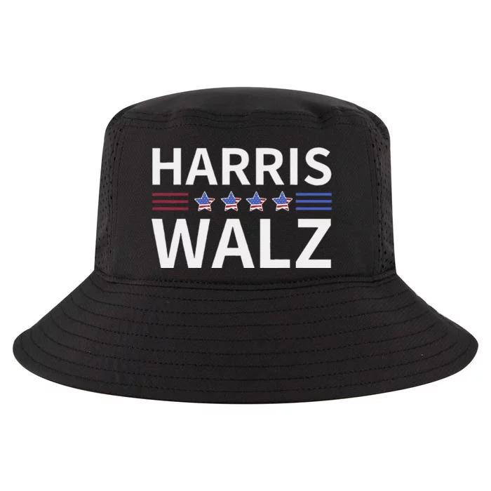 Kamala Harris Tim Walz Waltz 2024 Cool Comfort Performance Bucket Hat